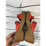 Dansko Women's Red Leather Sandals Size 38 Photo 3