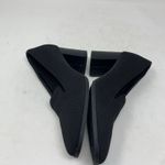 Adrienne Vittadini  Brittiny Black Knit Block Heel Loafer Classic Square Toe 7.5 Photo 4