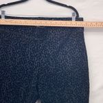 Old Navy  Stevie High‎ Rise Leopard Velvet Leggings Black XL Photo 8