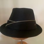 Joe Boxer 100% cotton black unisex fedora hat Photo 0