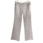 Norma Kamali Pants Black & White Glen Plaid Wide Leg Dress Trouser Womens Size 6 Photo 10