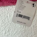 Free People  Sorento Demi Longline Bra in pink rose 34D nwt Photo 7