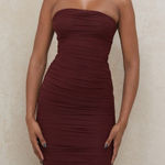 House Of CB  Sasha Raisin Midi Dress Size Medium 2350 Photo 0