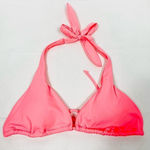 Victoria's Secret Victoria’s Secret Neon Pink Halter String Bikini Top Photo 0