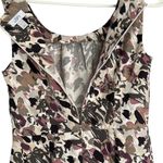 Loft  Womens Sleeveless Dress Size 8 Camouflage Pockets Sheath Vent Career Wear Photo 6