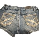 Soundgirl  Faded‎ Blue Jean Shorts Photo 4