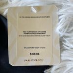 Fabletics New On-The-Go Midi Medium Impact Sports Bra in Black size XXL/1X Photo 5