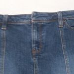 Vintage Y2K J.Crew Denim Mini Skirt-Size 6-Bareback-Medium Wash-Clean Girl Photo 1