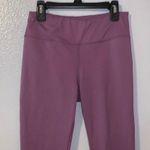 Balance Collection purple cutout hems capri athletic leggings yoga athletic Photo 1