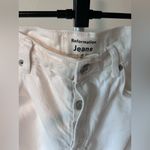 Reformation Jeans Cynthia Straight Leg Size 29 - White Photo 1