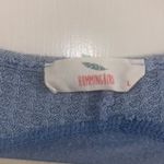 Hummingbird ✨ Long Sleeve Crewneck Boho Blue Sz Large Top✨ Photo 2