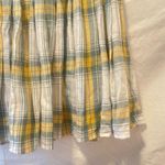 ASOS DESIGN 00Petite Mini Pleated Green & Cream Check Print Tennis Skirt - NWOT Photo 6
