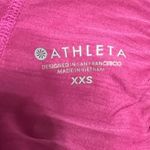 Athleta  Pacifica Contoured Vibrant Fuscia Long Sleeve Shirt Size XXS Back Pocket Photo 9