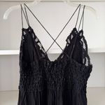 Free People ONE Adella Slip Black Lace Dress Photo 4