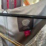 Vince Camuto  Grey + Gold Dress Size 6 Photo 1