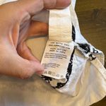 Odd Molly  White Embroidered Dress Tunic Swim Cover Up Lace Up Tie Black M Cotton Photo 6