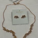 Kate Spade   necklace and earrings set Rose Gold Elephant.NWOT. Photo 4
