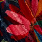 Farm Rio NWT‎  Velvet Dress in Black Banana Sky Size Medium Photo 2