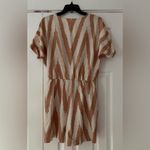 Lou & grey Lou &‎ Grey Tan and Cream Ikat Jumpsuit Size Small EUC Photo 3