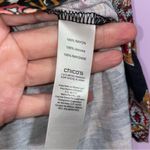 Chico's Boho Everyday Top Women Size L Dark Whimsical Teacher Casual Lightweight Photo 5