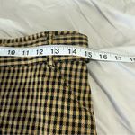 Hollister 5/$25 NWT  Ultra High Rise Gingham Tan Belted Mini Skirt Size Medium Photo 9