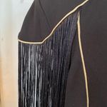 CurveySense NWT Fringe cape-sleeve dress Photo 4