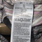 Gap  Soft Knot Pink & Gray Striped Long Sleeve Low Round Neck Top XL Photo 7