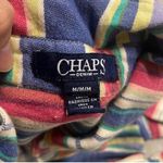 CHAPS Vintage  Multicolor Striped Collared Button Down Shirt Rodeo western Photo 7