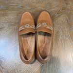 Brioso Frisco Lizard Embossed Leather Loafers Brown Slip On Size 10 Photo 5