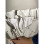 Athleta  Ruffle White Pleated Mini Tennis Skort XS Sportscore Clean Girl Normcore Photo 2