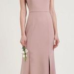 Jenny Yoo  Women's Gia open back bridesmaid dress blush pink Photo 0