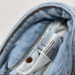 American Eagle Outfitters • Destroyed Cuffed Light Blue Mom Shorts Photo 66