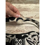 Vera Bradley  Bag Black White  Night and Day Floral Shoulder Purse Quilted Photo 3
