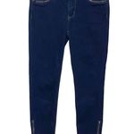 White House | Black Market WHBM The Skinny Mid Rise Jeans 4 Ankle Zipper Buckle Casual Normcore Preppy Work Photo 0