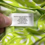 Lane Bryant  NWT Vibrant Lime Green and White One Shoulder Ruffled Top Size 22/24 Photo 6