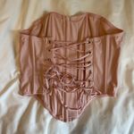 Urban Outfitters  Light Pink Corset Top Photo 1