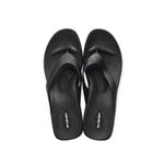🆕Okabashi Splash Black Wedge Platform Flip Flops Size 10 Photo 6