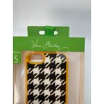 Vera Bradley  iPhone‎ 5 Soft Frame Case Bittersweet Houndstooth White New in Box Photo 4