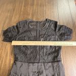Sugar + Lips Black Lace Top Shorts Romper Jumpsuit Size Large NWT Photo 2