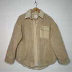 Aerie OFFLINE Small Sherpa Shirt Jacket Size Small Photo 2