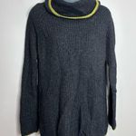 Bartolini wool Cashmere Blend Turtleneck Sweater grey gray medium Made in Italy Photo 0