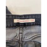 Levi's Levi’s 721 High Rise Skinny Ankle Charcoal Denim Jeans Ankle Bows Sz 29 Cotton Photo 6