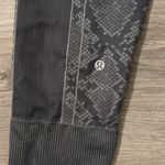 Lululemon Gray Ebb To Street Snakeskin Leggings Size 10? Photo 4