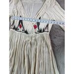 Free People  Romantics Splendor The Grass Embroidered Midi Dress Boho Festival M Photo 8