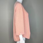 Chico's Sweater Womens Large 2 Orange Knit Casual Workwear Versatile Minimalist Photo 2