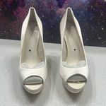 Brian Atwood  Peep Toe Bambola Leather 5'' High Heel Pumps Sz 8 Photo 1