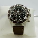 Gossip NWOT  Women’s Large Face 40mm Case Brown Canvas 20mm Band Photo 2