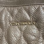 Vera Bradley Taupe Quilted Leather Emma Satchel Photo 1
