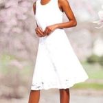 Notations  beautiful white lace sleeveless dress! Photo 0