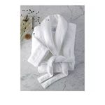 Matouk Cairo Robe White Cotton Terry Photo 1